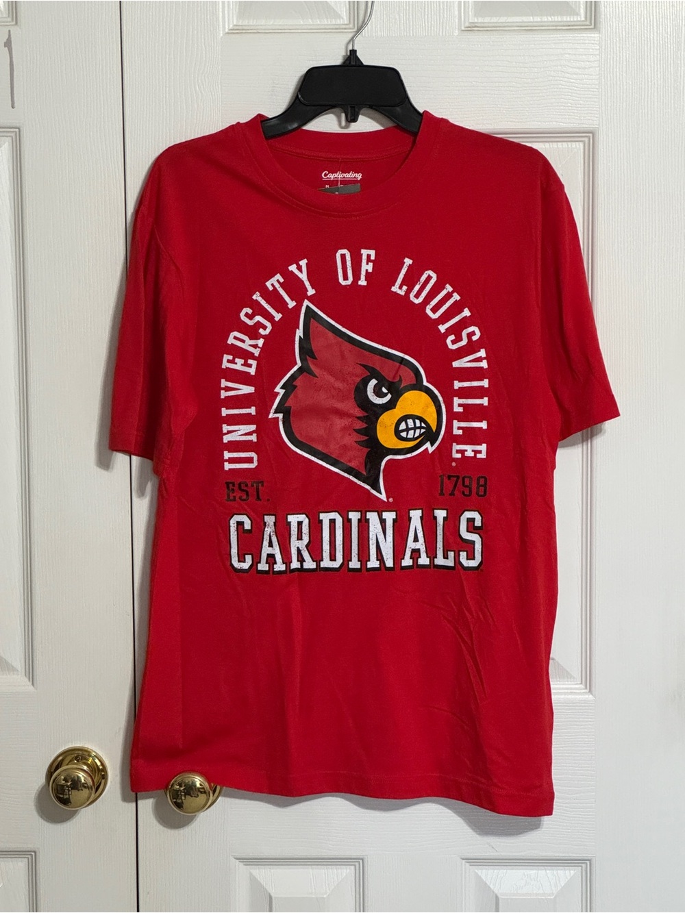 University of Louisville Cardinals Red Graphic Tee